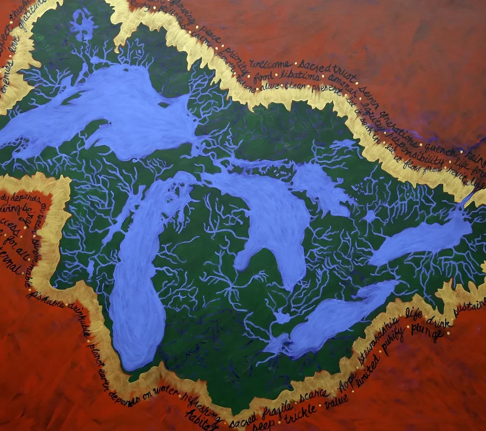 Great Lakes illustration