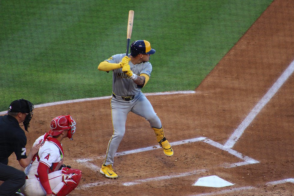 Joey Ortiz batting