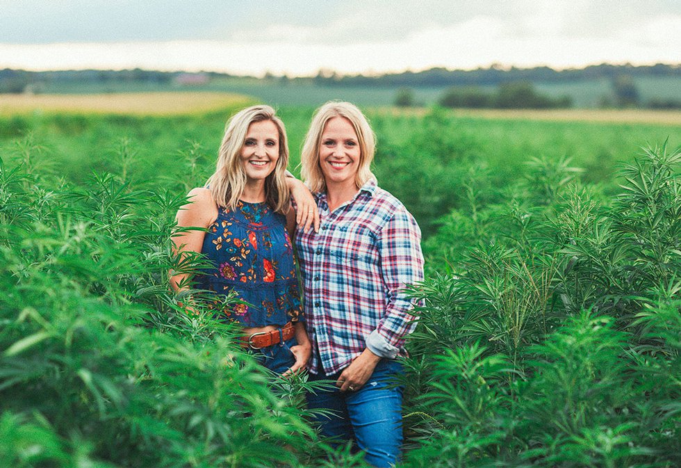 Rebecca Ramage and Maureen Lawrenz of Lake Country Growers