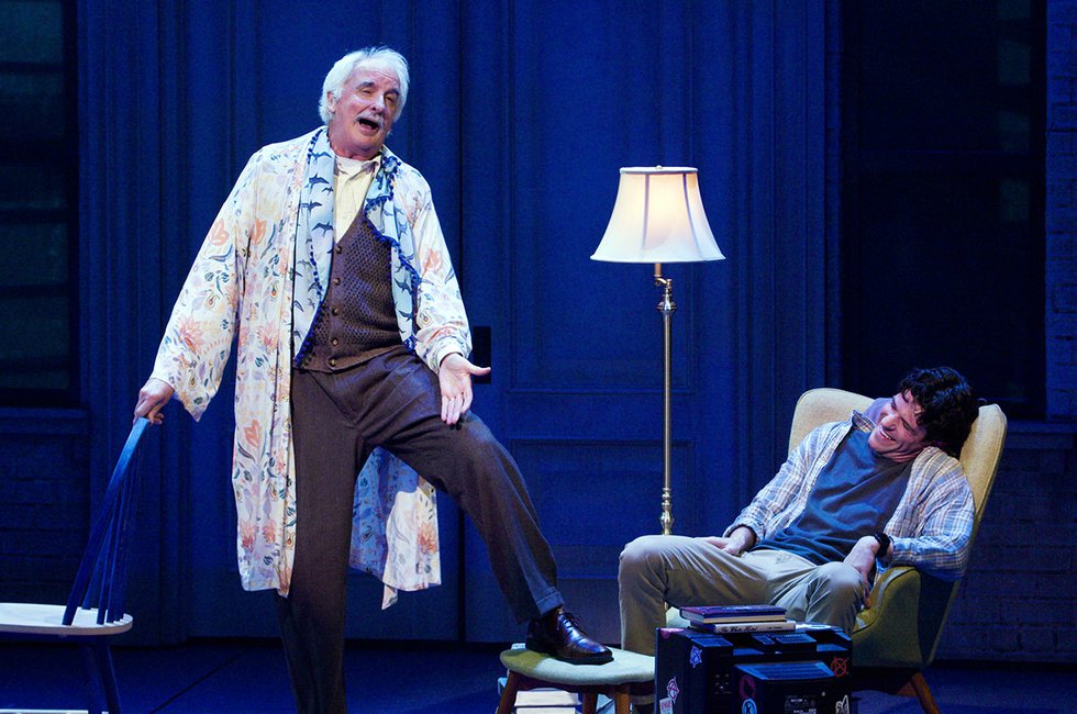 Jonathan Gillard Daly and Chris McCarrell in the Milwaukee Rep's ‘Prelude to a Kiss: A Musical’