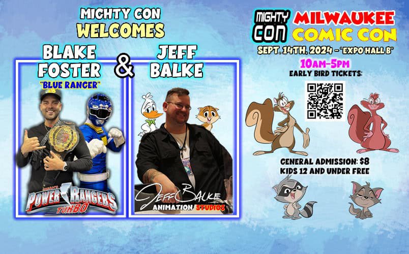 Milwaukee Comic Con banner