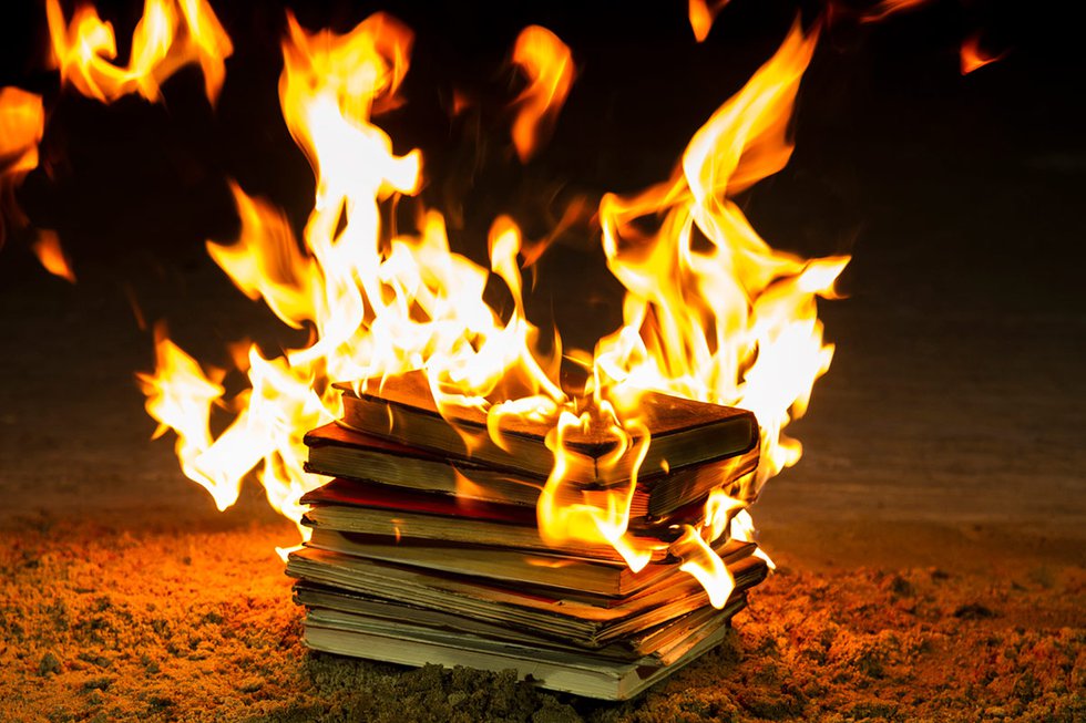 Book burning