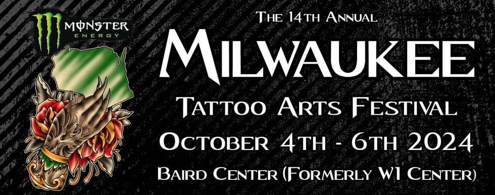 Milwaukee Tattoo Arts Festival 2024 banner