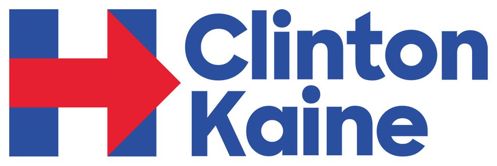 Clinton-Kaine 2016 campaign logo