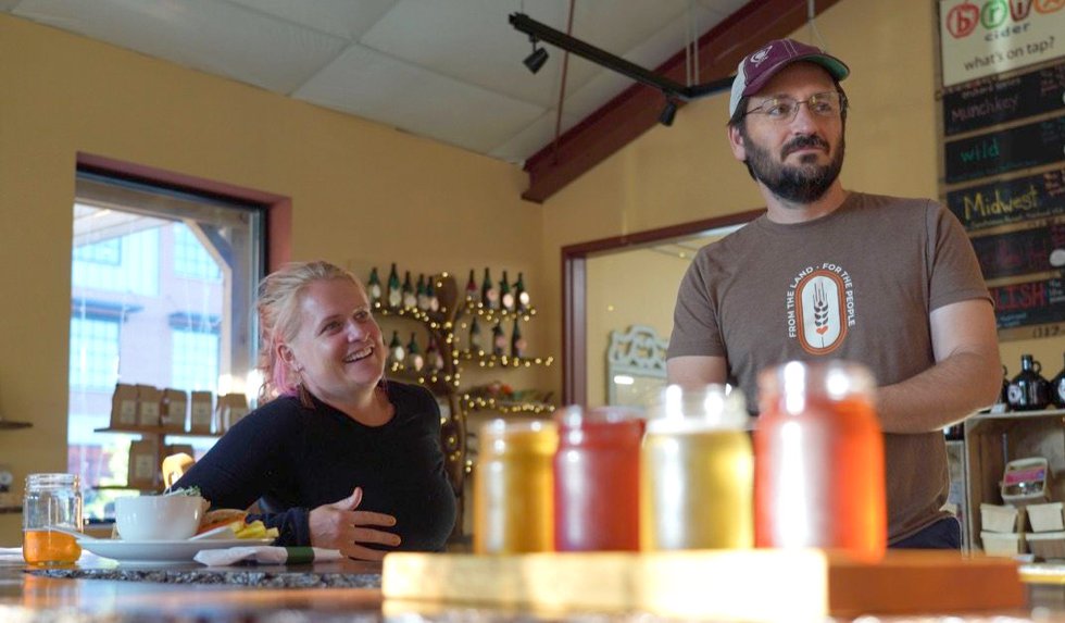 Marie and Matt Raboin of Brix Cider