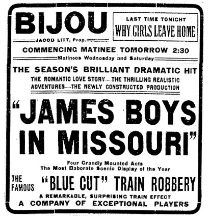 James Boys at The Bijou 1904