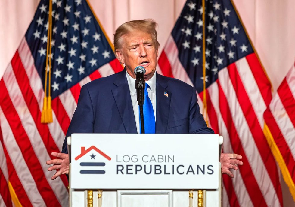 Donald Trump at Log Cabin Republicans