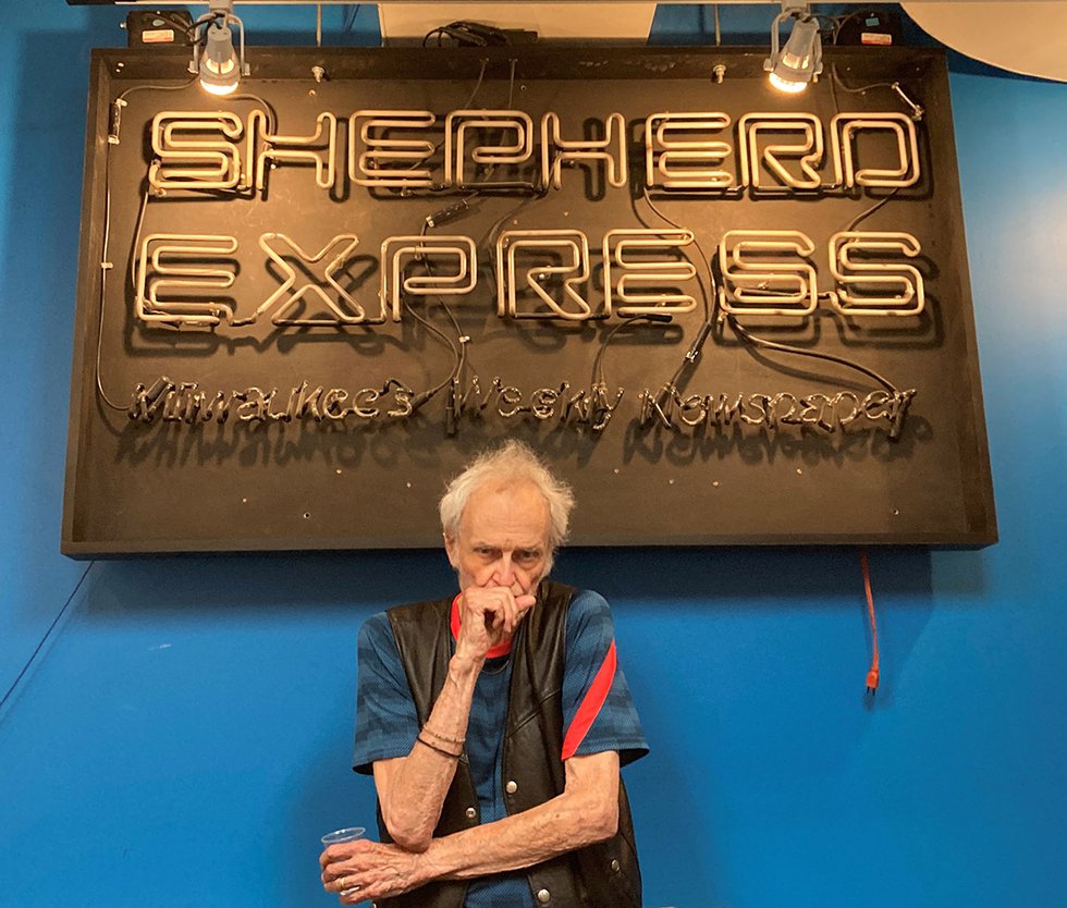 Bob Reitman at the Shepherd Express