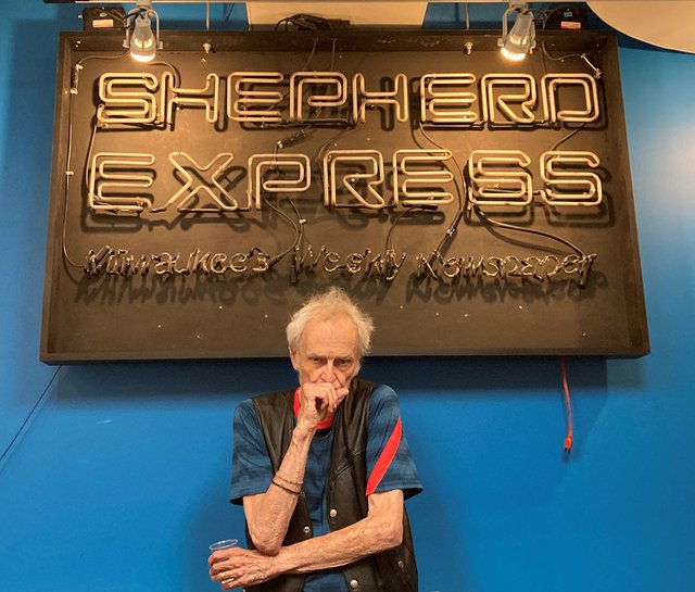 Bob Reitman at the Shepherd Express