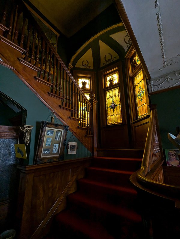 Meissner House mansion's restored interior