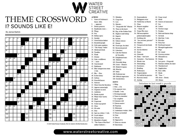 Crossword: November 7, 2024