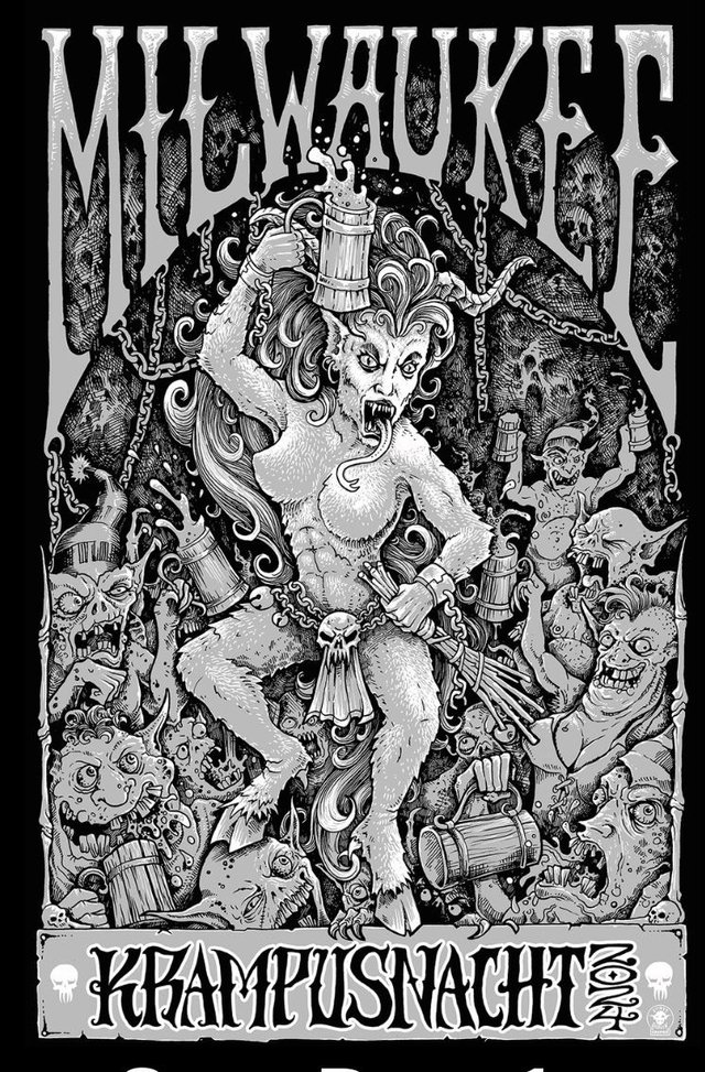 Milwaukee Krampusknacht 2024 banner