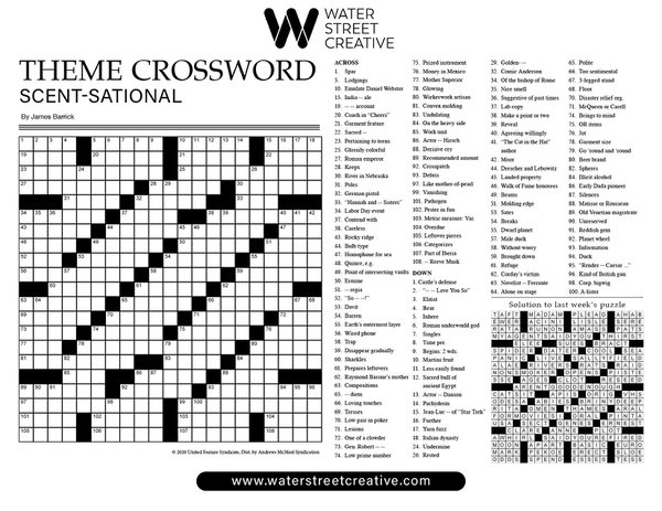 Crossword: November 21, 2024