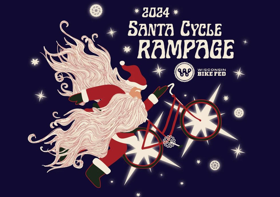 Santa Cycle Rampage 2024 banner