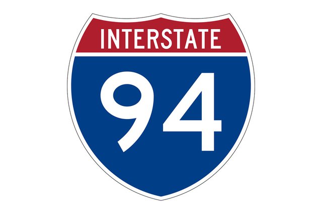 Interstate 94 sign