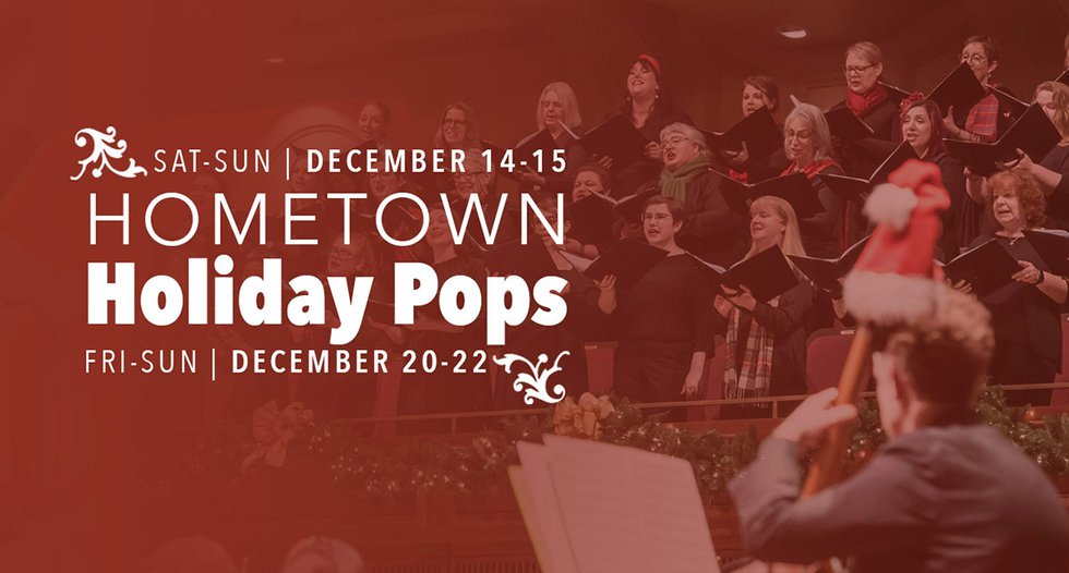 Milwaukee Symphony Orchestra Hometown Holiday Pops banner