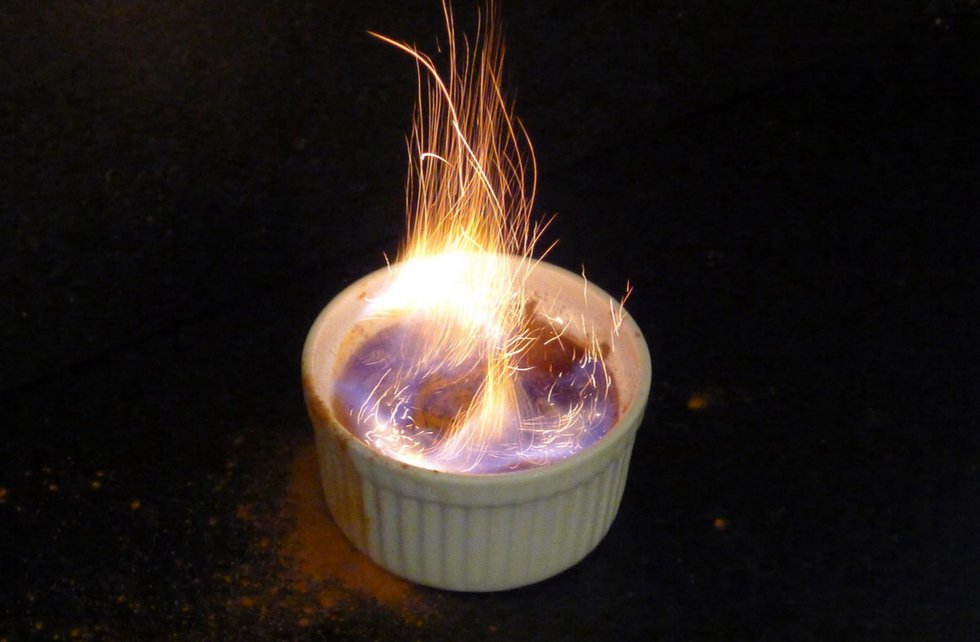 Crème Brûlée Flambé