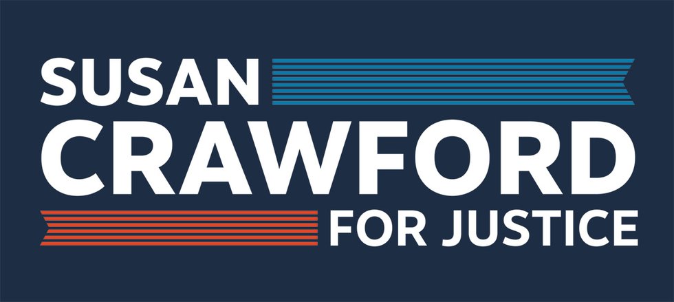 Susan Crawford for Justice logo